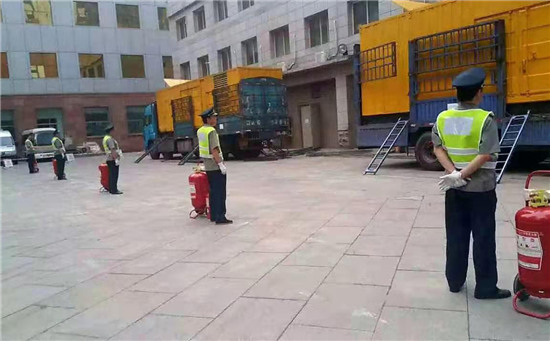 两当租赁发电机案例