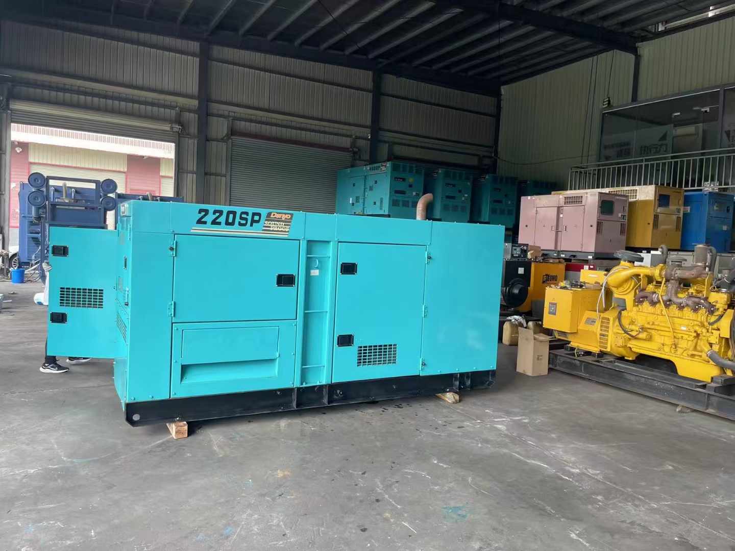 两当600kW柴油发电机组带载能力？