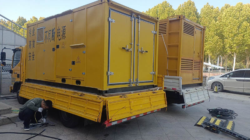 两当柴油发电机组和UPS电源配合使用时的注意事项